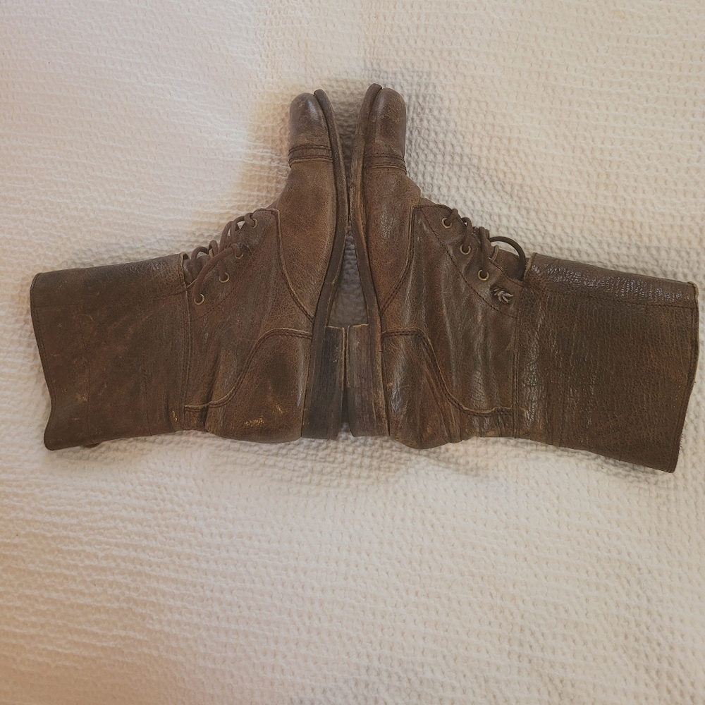 All Saints Damasi Boots in Brown - Picture 9 of 12